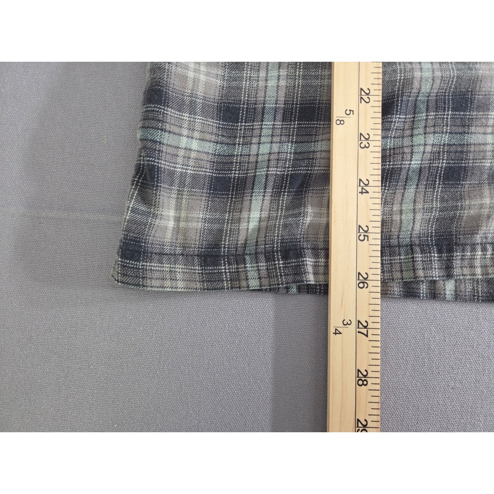 Kuhl Shirt Mens Small Gray Brown Plaid Dillingr Flannel Long Sleeve Outdoor Hike - Picture 7 of 9